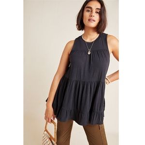Anthropologie Georgia tiered babydoll tank
